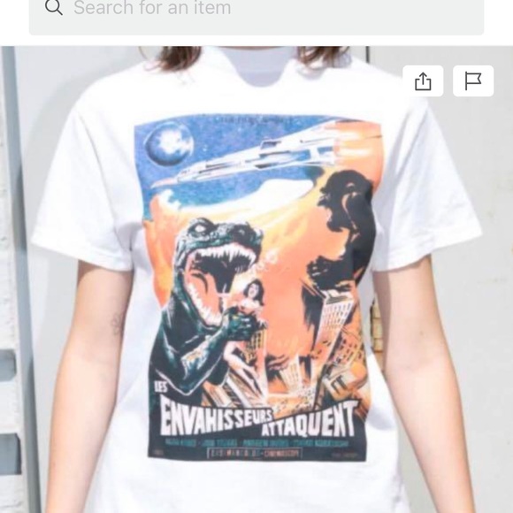 Brandy Melville Marina Envahisseurs Attaquent Dinosaur - Picture 5 of 7